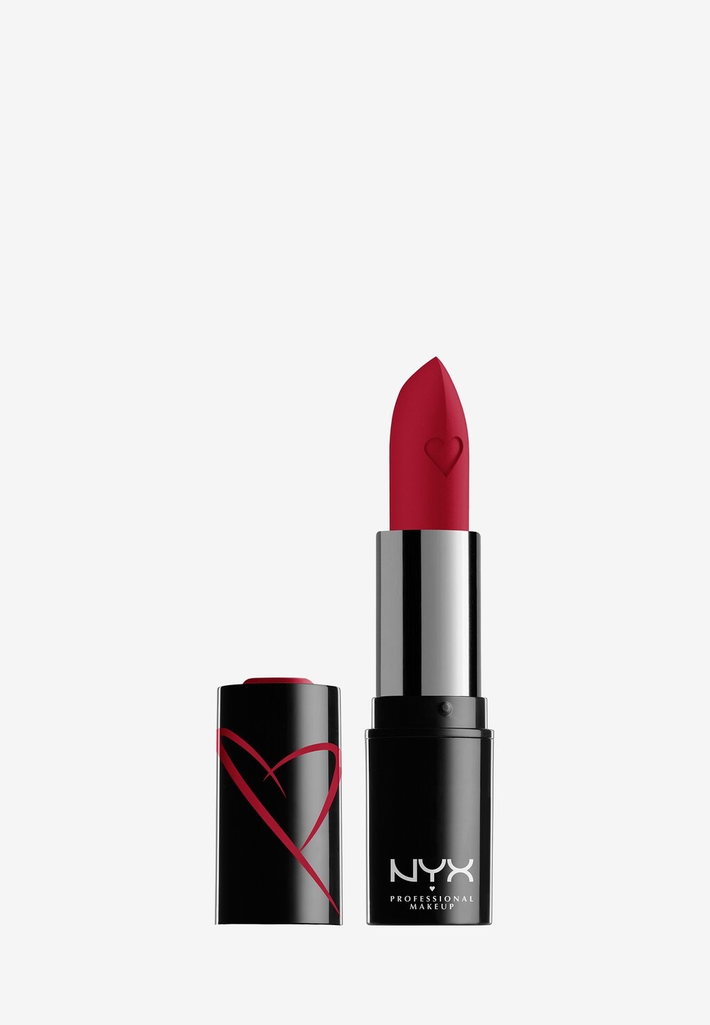 Губная помада SHOUT LOUD SATIN LIPSTICK Nyx Professional Makeup, цвет red haute