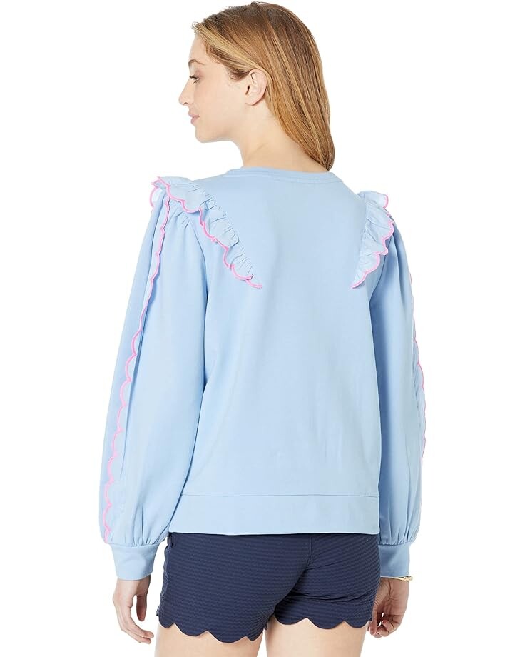 

Толстовка Lilly Pulitzer Suzy Sweatshirt, цвет Blue Peri