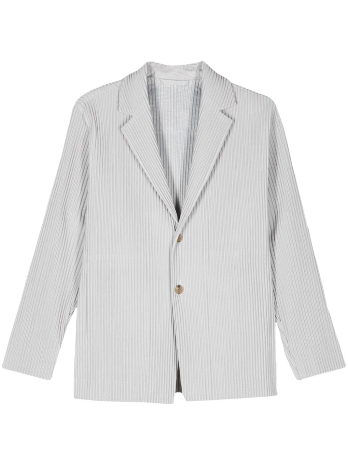 

Homme Plissé Issey Miyake блейзер с эффектом плиссе, серый