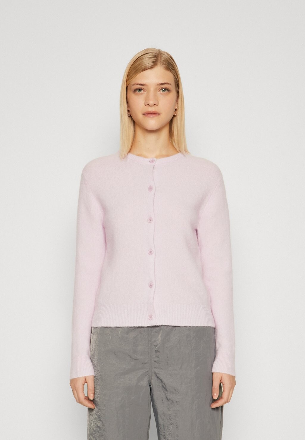 

Кардиган CARDIGAN Samsøe Samsøe, цвет lilac snow