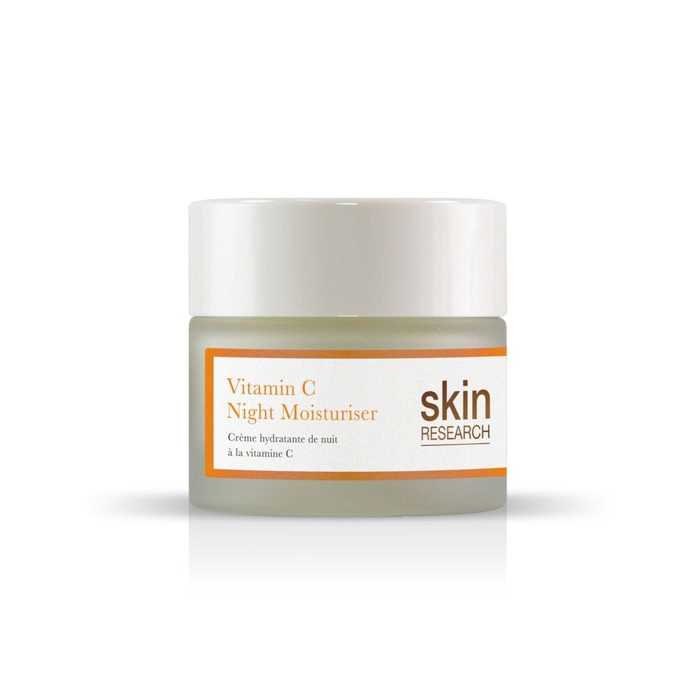 

Увлажняющий крем для ухода за лицом Crema hidratante de noche con vitamina c skin research Skin research, 50 мл