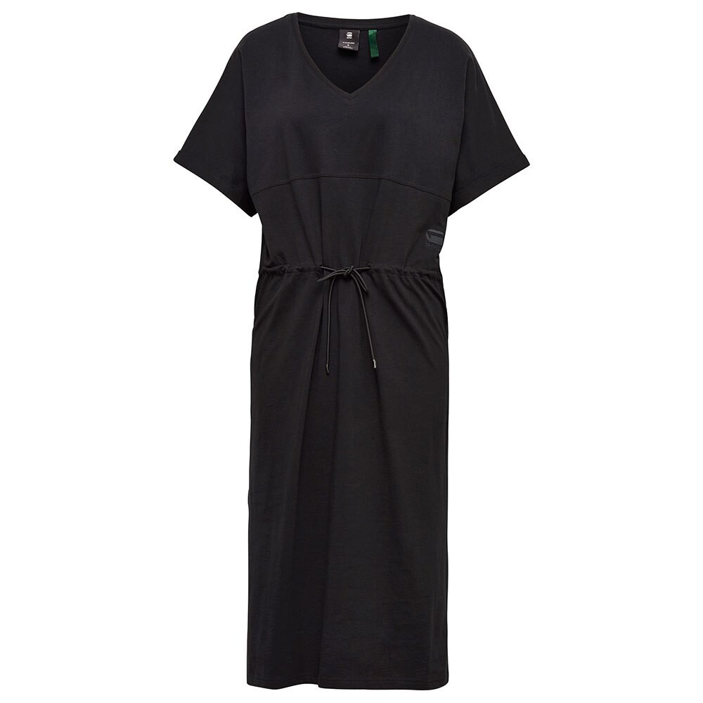 

Длинное платье G-Star Adjustable Waist, черный