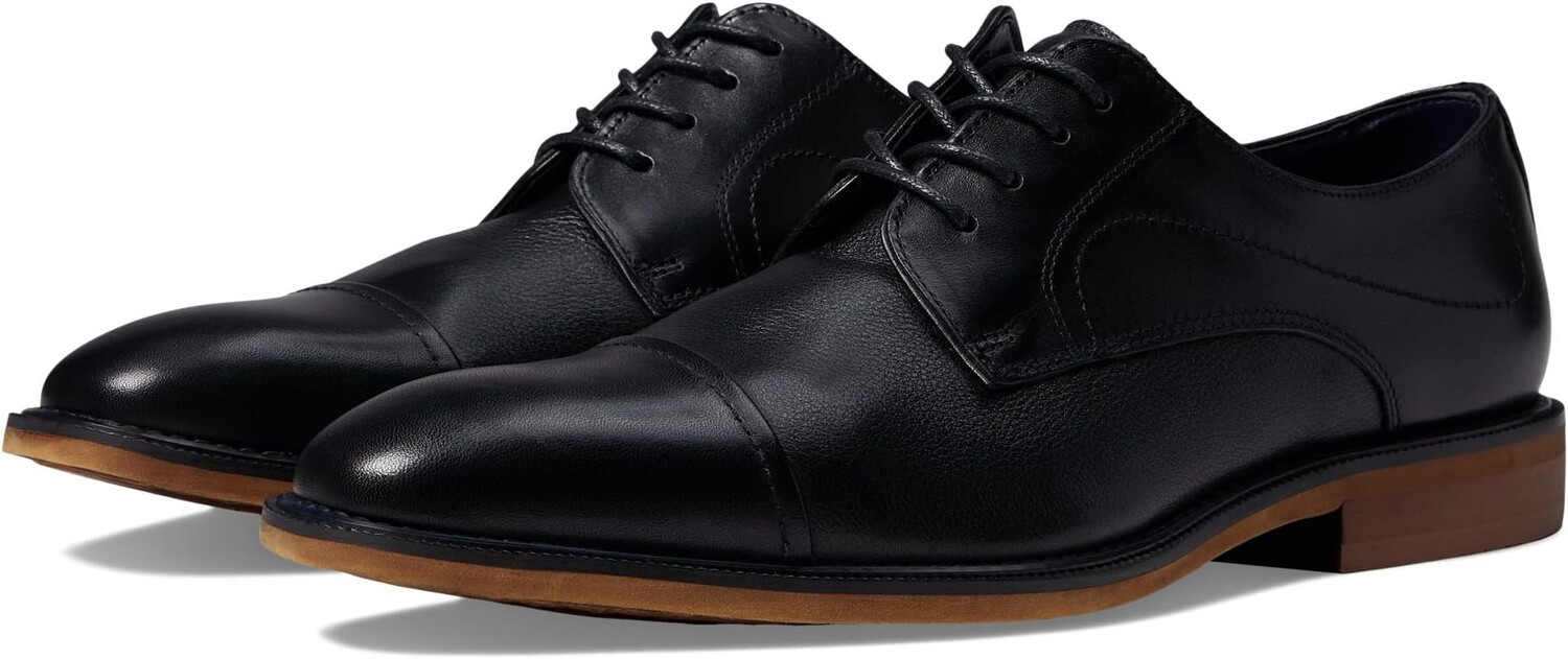 

Оксфорды Zohit Steve Madden, черная кожа, Черный