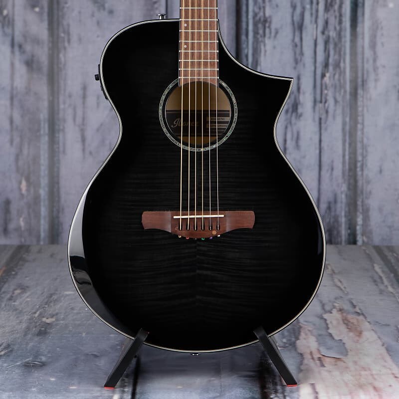 

Акустическая гитара Ibanez AEWC400 Acoustic/Electric, Transparent Black Sunburst High Gloss