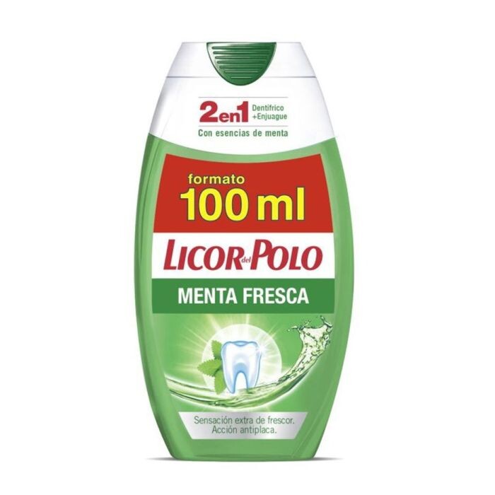 

Зубная паста Dentífrico 2en1 Menta Fresca Licor Del Polo, 100 ml