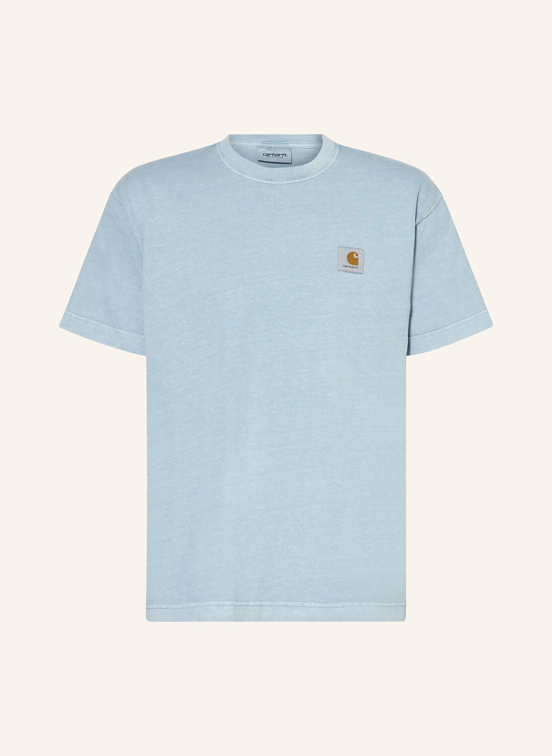 

Футболка виста carhartt WIP, светло-голубой