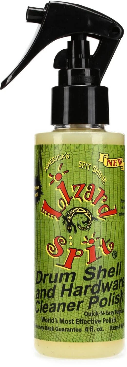 

Lizard Spit MP 05 Очиститель / полировка корпуса барабана — 4 унции. Распылитель