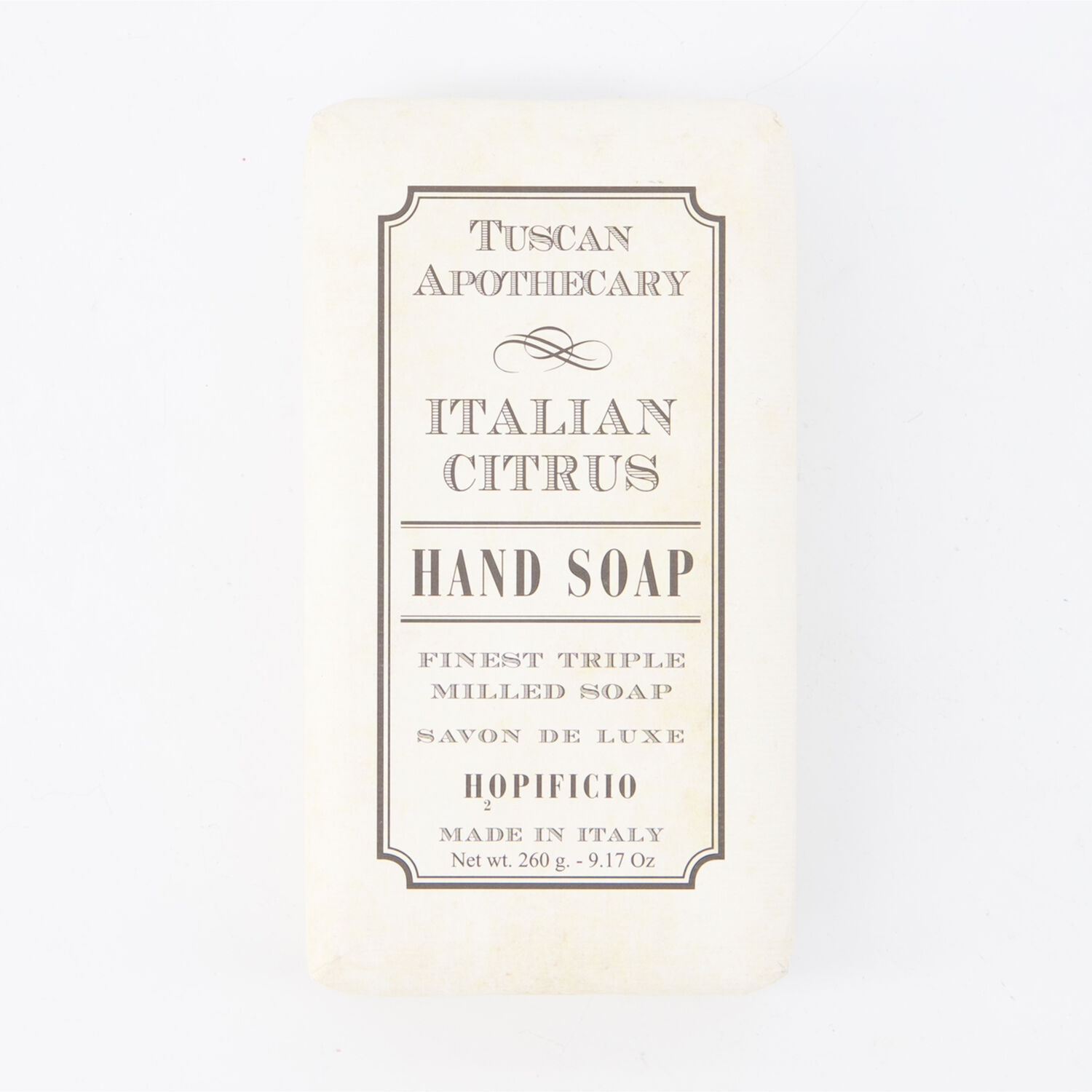 Мыло для рук Цитрусовое 260г Tuscan Apothecary duft