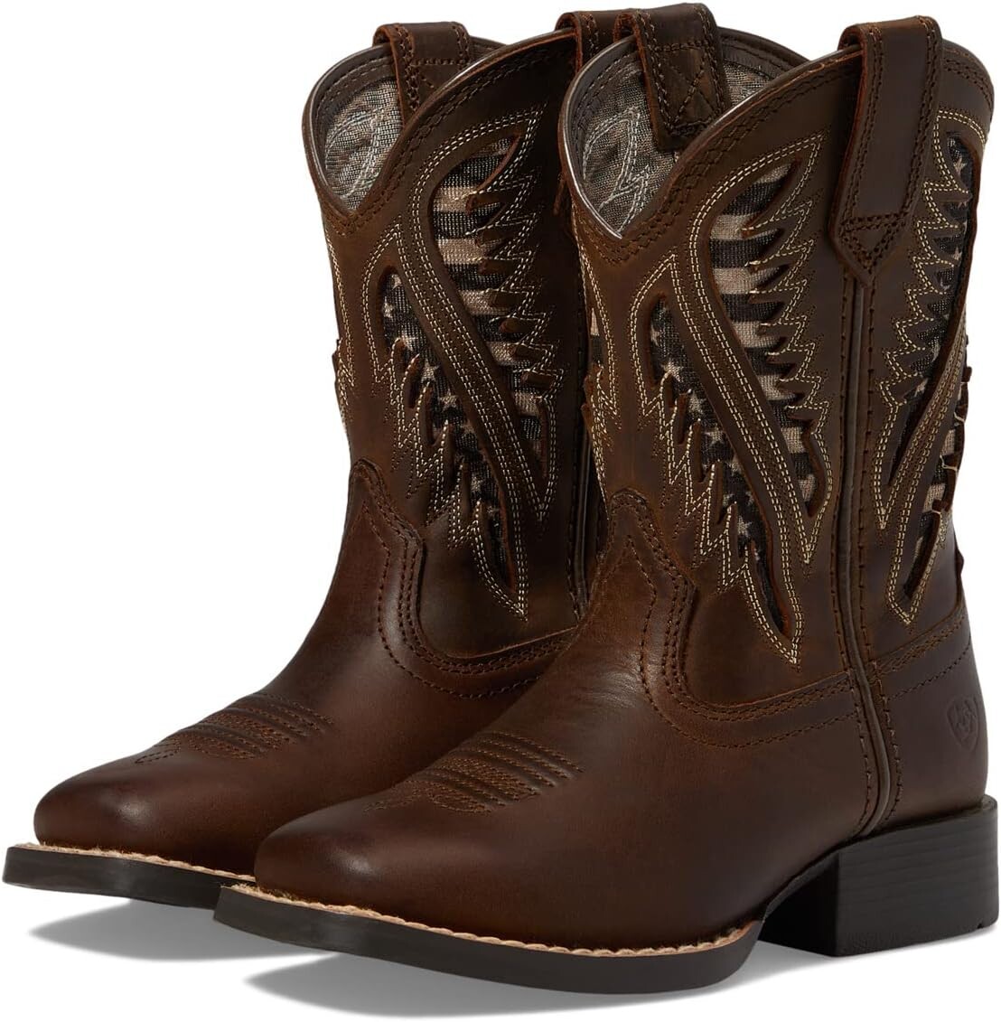 

Ковбойские сапоги Quickdraw Venttek Ariat, цвет Cowboy Brown