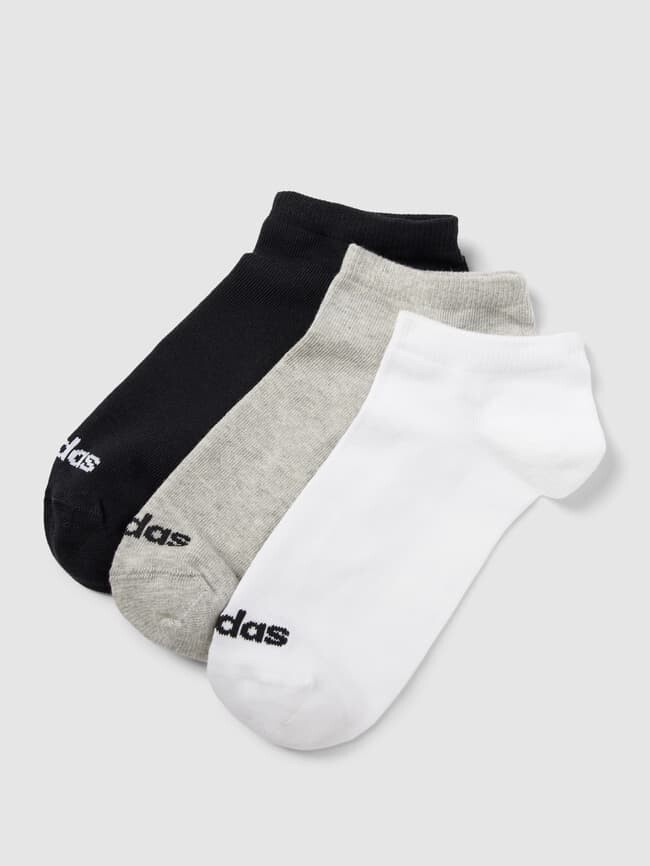 

В упаковке 3 носка с принтом этикетки adidas Originals, серый