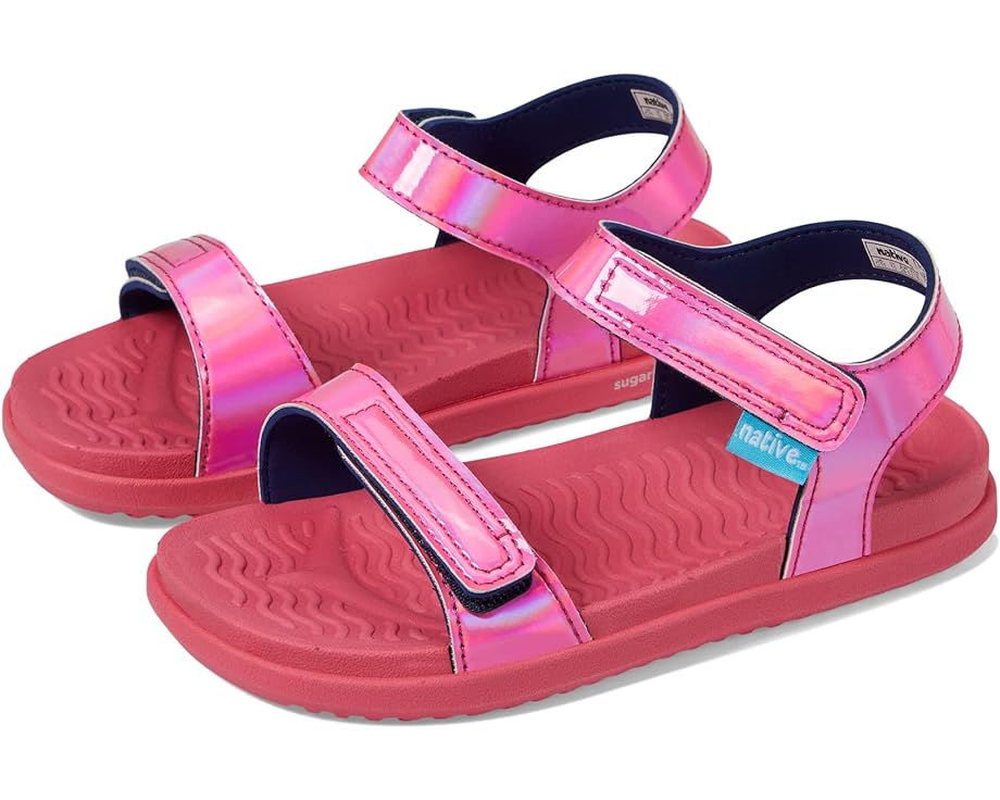 цена Сандалии Native Shoes Charley Sugarlite Hologram, цвет Dazzle Hologram/Dazzle Pink/Dazzle Pink