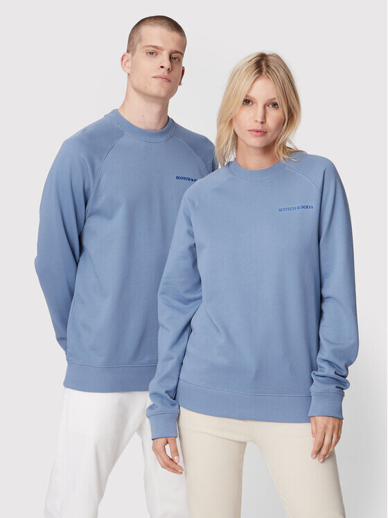 

Толстовка удобного кроя Scotch & Soda, синий