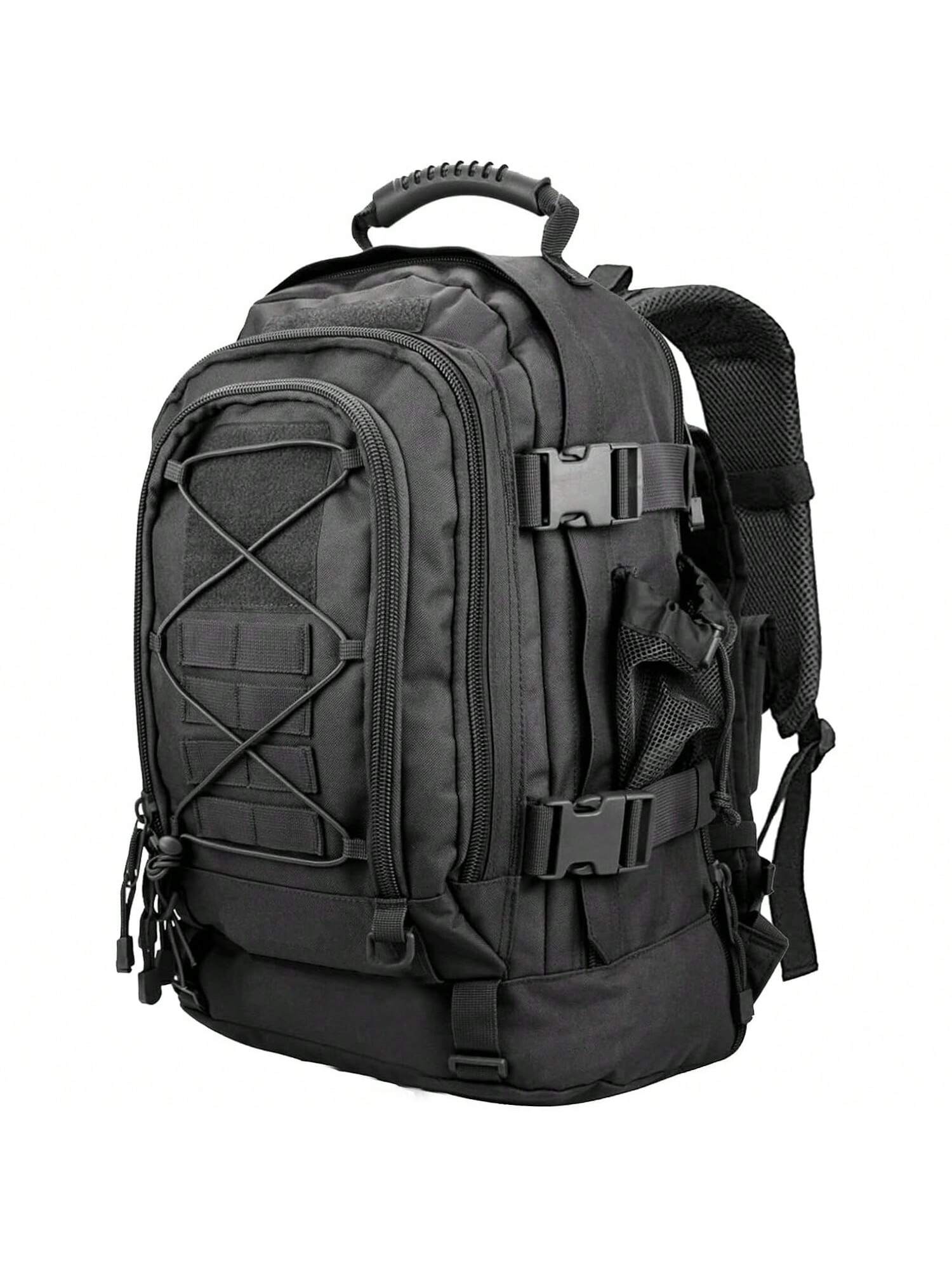 цена Тактический рюкзак Daypack - Assault Pack для мужчин Рюкзаки Molle Bug Out Bag 3-дневный пакет для пеших прогулок Кемпинг Путешествия Охота Рюкзак Треккинг Черный, черный