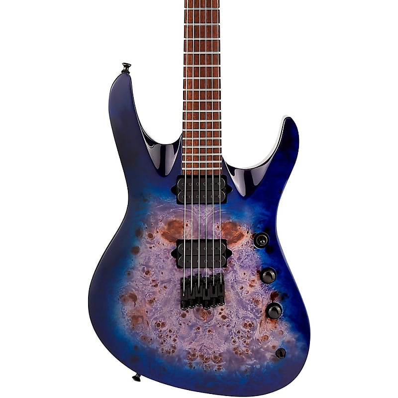 Электрогитара Jackson Pro Series Signature Chris Broderick Soloist HT6P Electric Guitar Transparent Blue