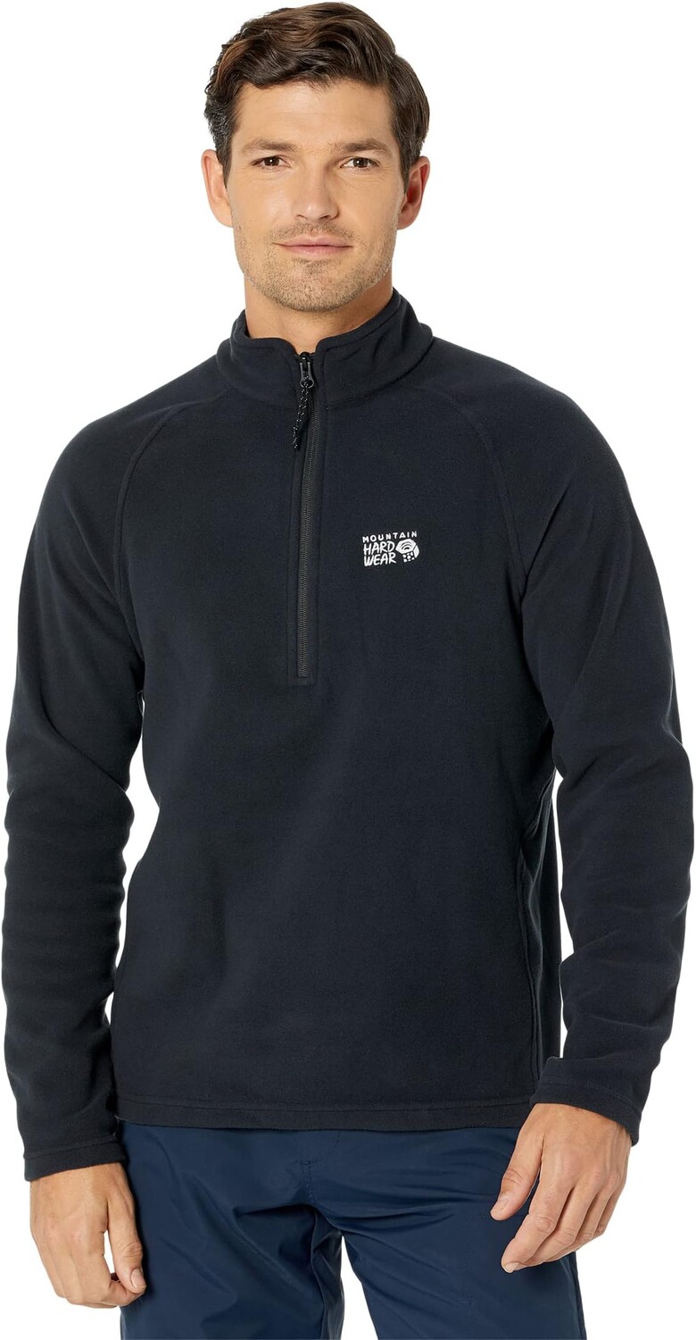 

Куртка Polartec Microfleece 1/4 Zip Mountain Hardwear, черный