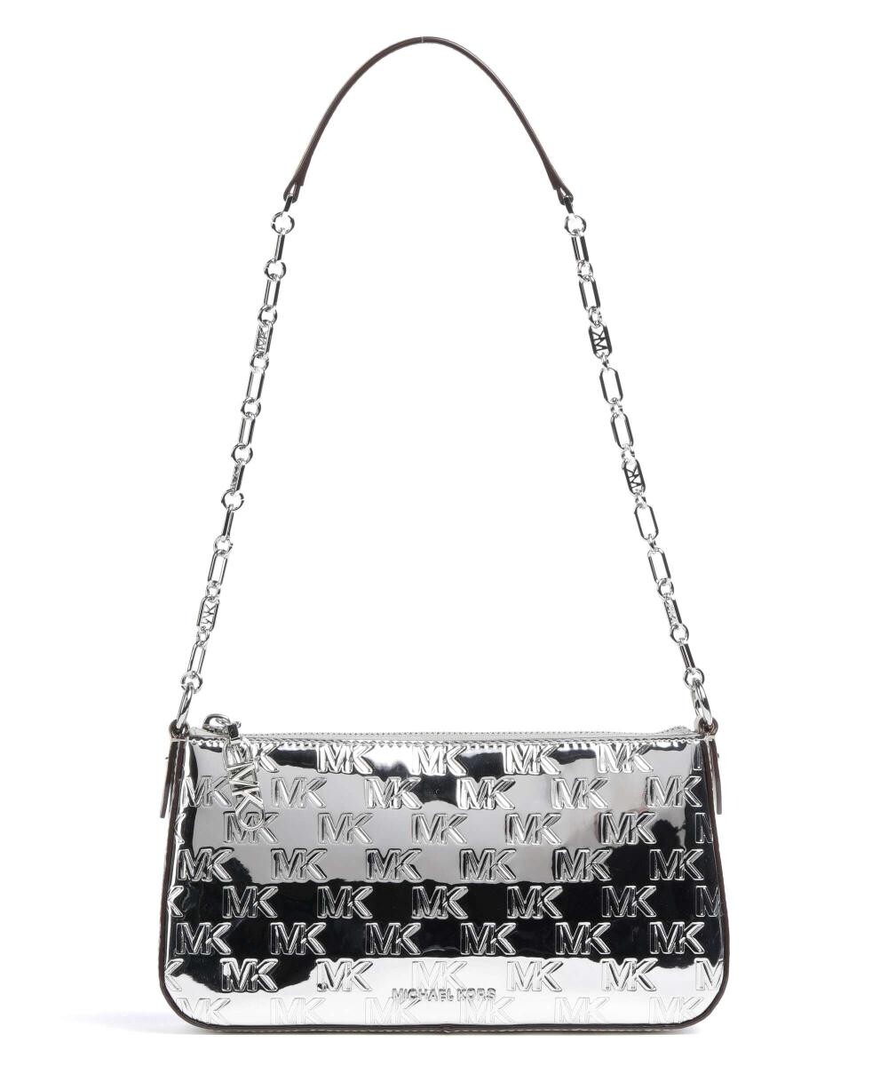 

Сумка на плечо Empire из полиуретана Michael Kors, серебряный