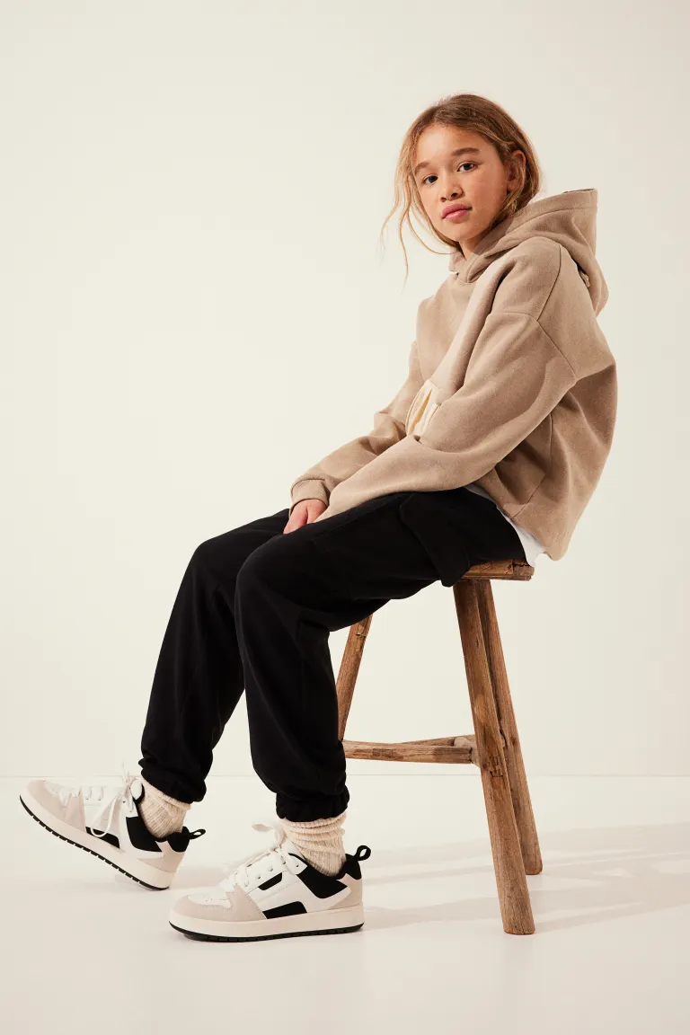 

Джоггеры-карго H&M, черный