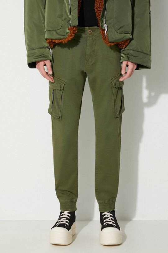 

Брюки Alpha Industries, зеленый