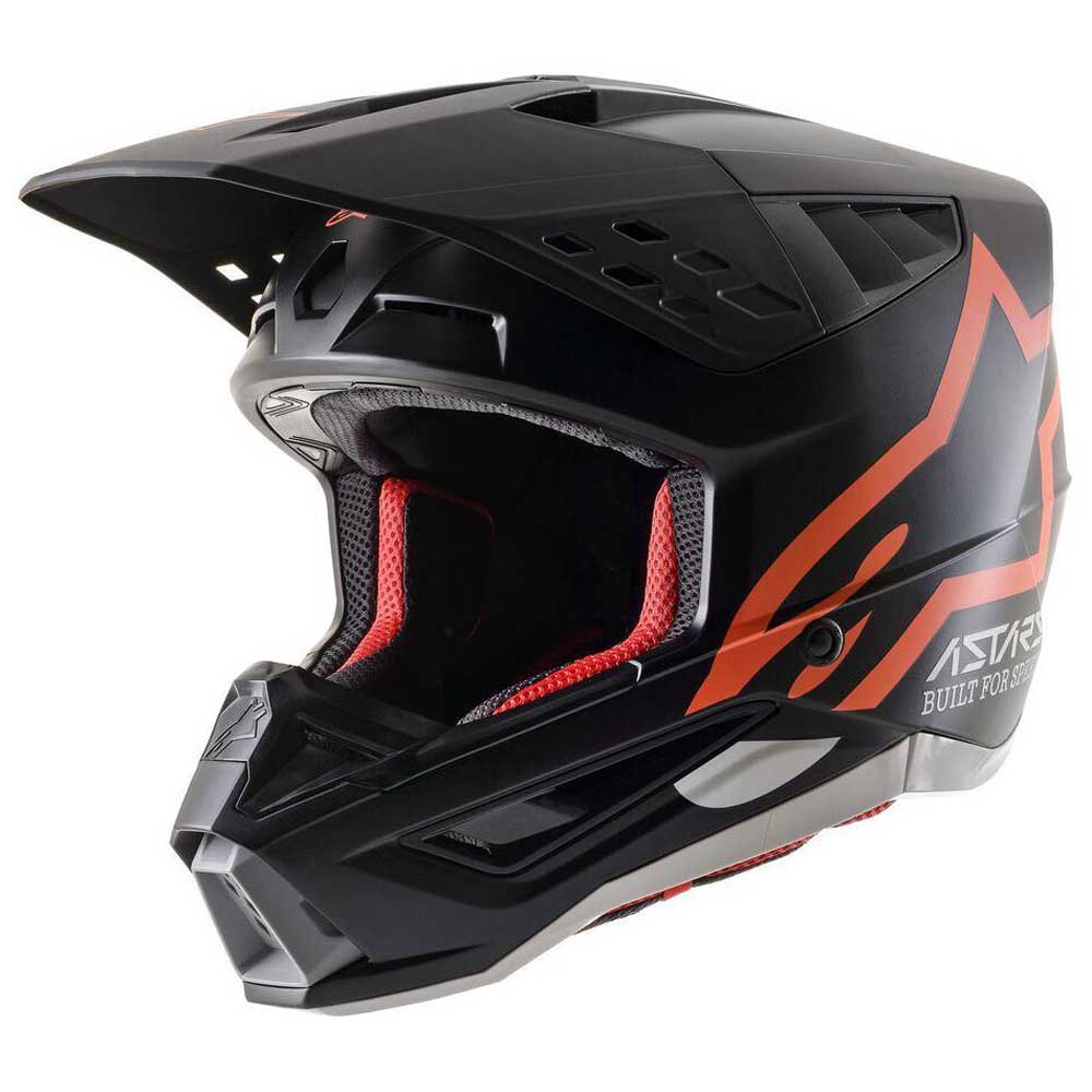 Шлем для мотокросса Alpinestars S-M5 Compass, черный