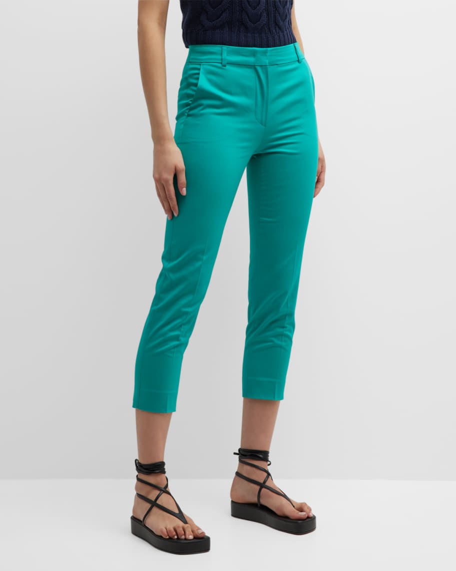 

Узкие укороченные брюки Lince Max Mara