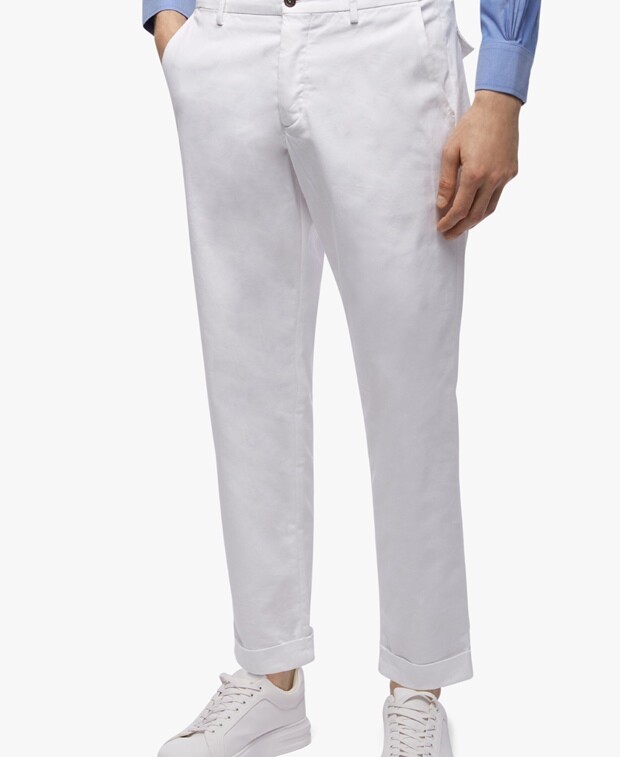 

Брюки чинос Brooks Brothers, белый