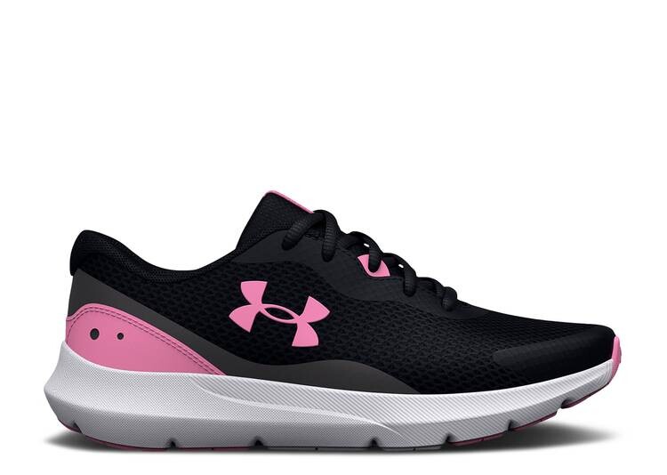 

Кроссовки Under Armour SURGE 3 GS 'BLACK FLAMINGO', черный