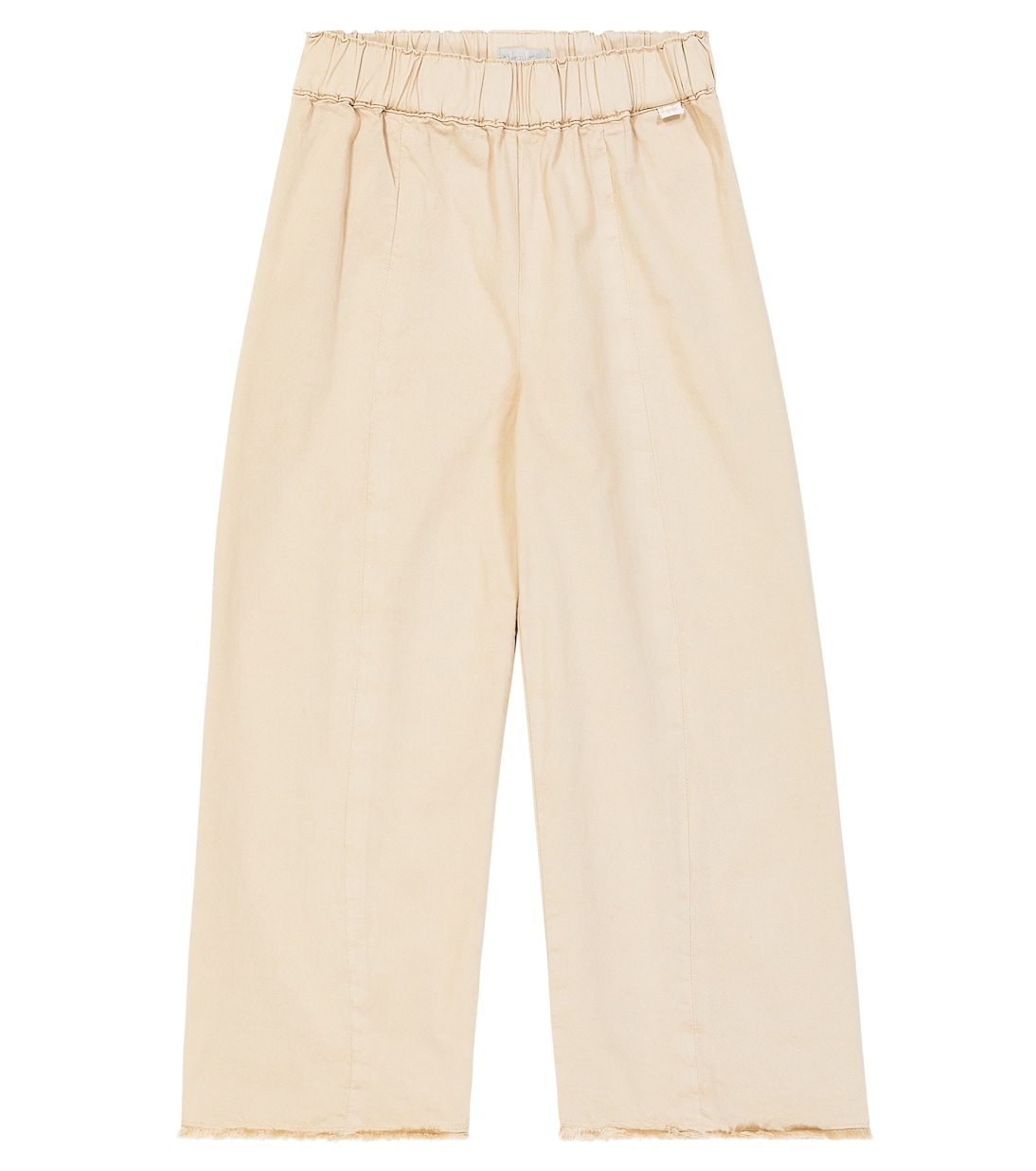 Хлопковые брюки Il Gufo, белый комплект одежды il gufo размер 128 белый черный