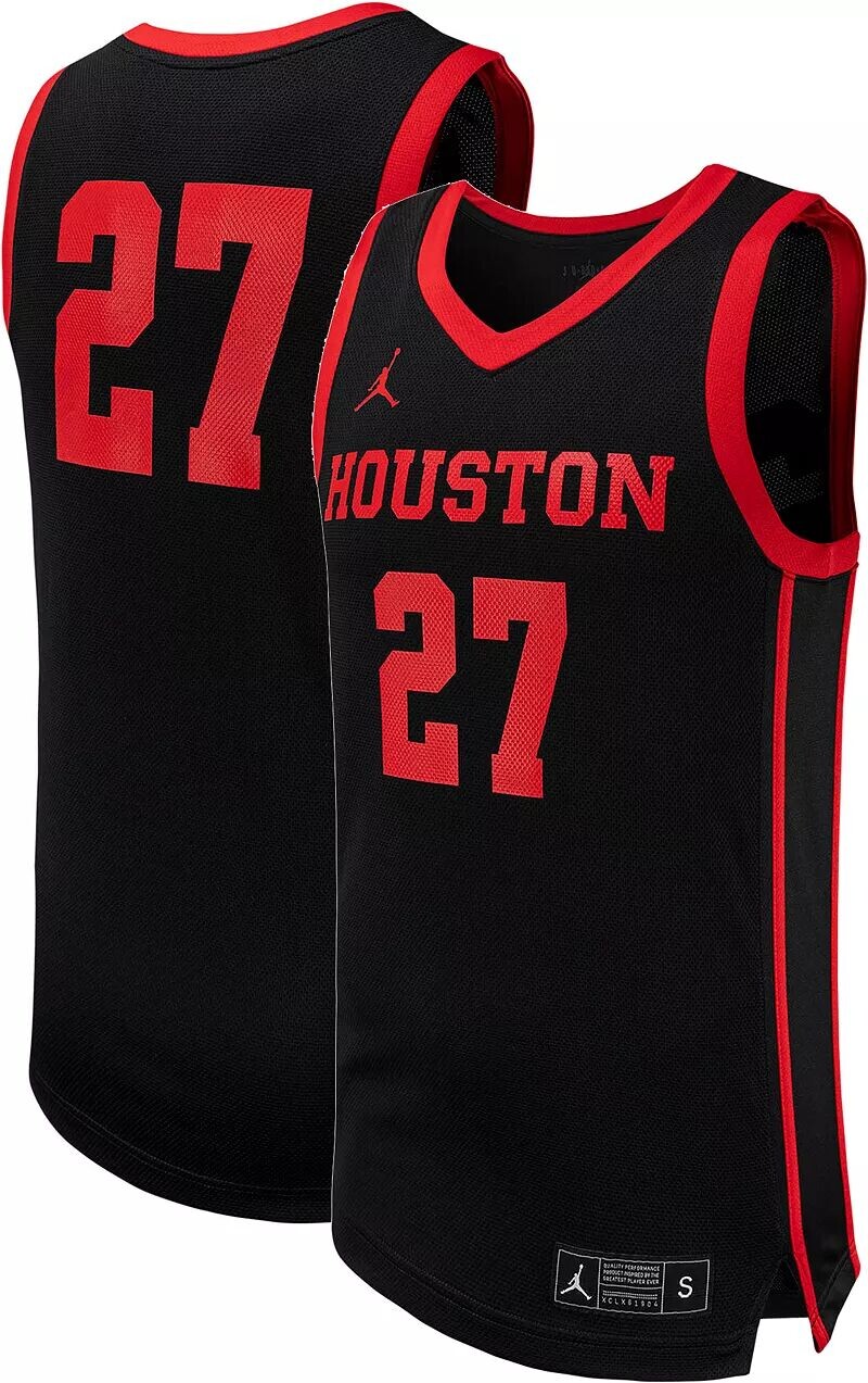 

Мужская баскетбольная майка Nike Houston Cougars #27 черная реплика