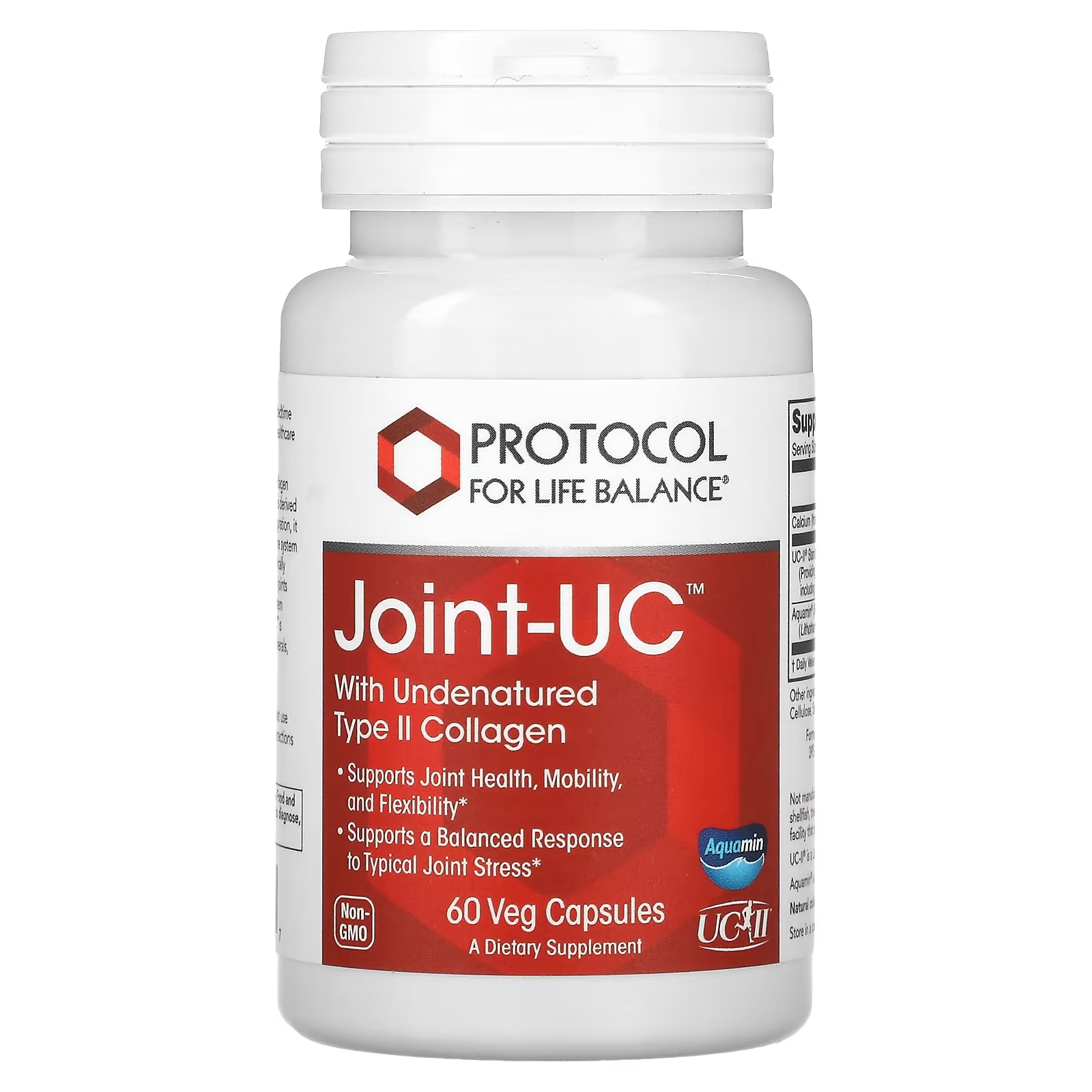 цена Пищевая добавка Protocol for Life Balance Joint-UC, 60 капсул