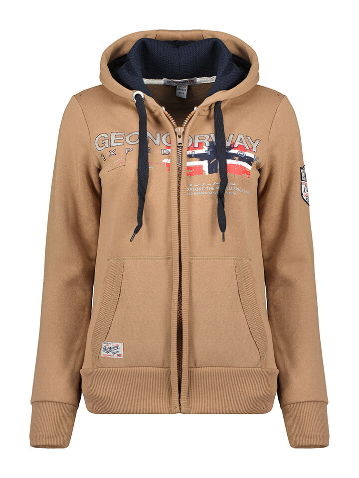 

Толстовка Geographical Norway Gisland, светло-коричневый