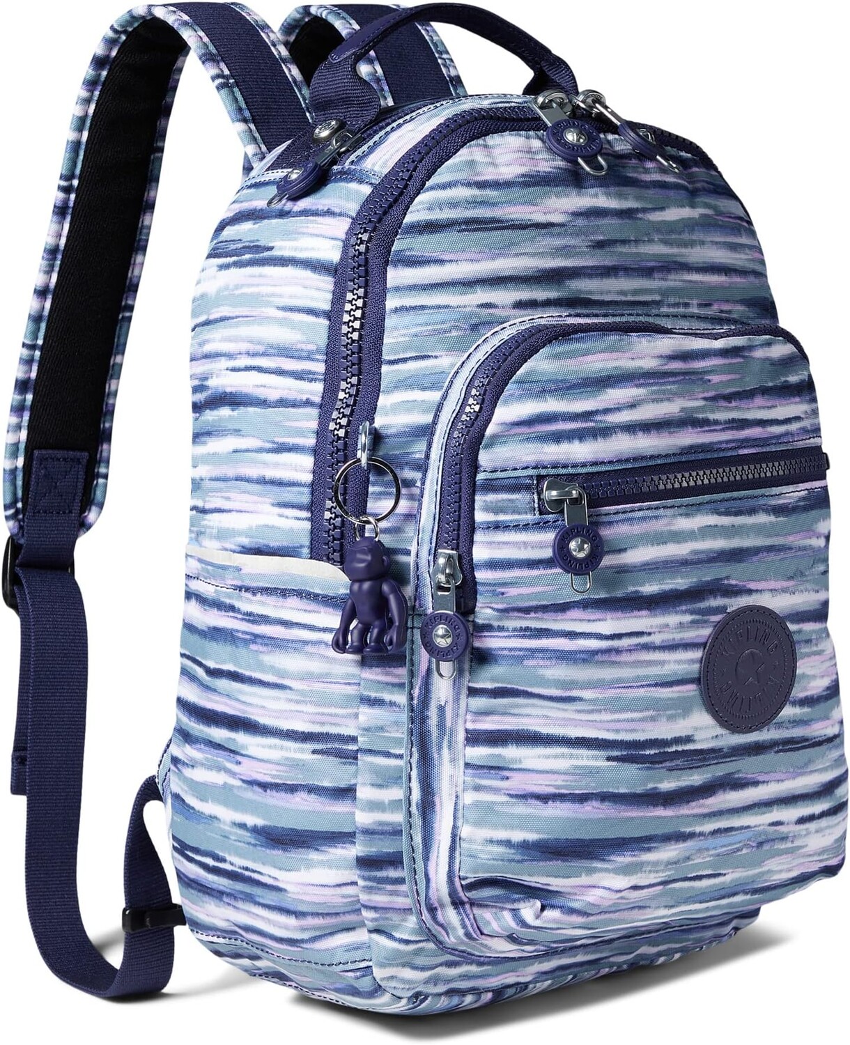 

Рюкзак Seoul Small Backpack Kipling, цвет Brush Stripes