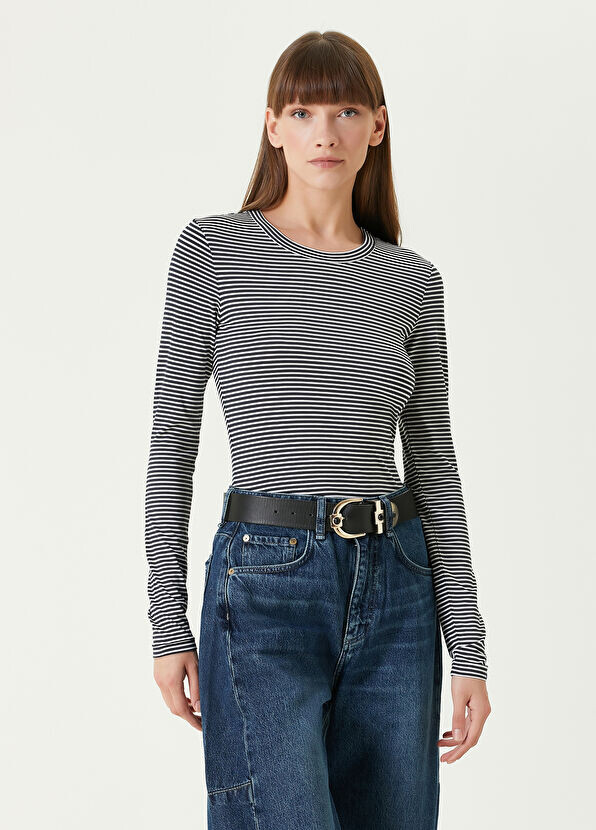 

Футболка Luca с длинными рукавами в полоску Rag&Bone, белый