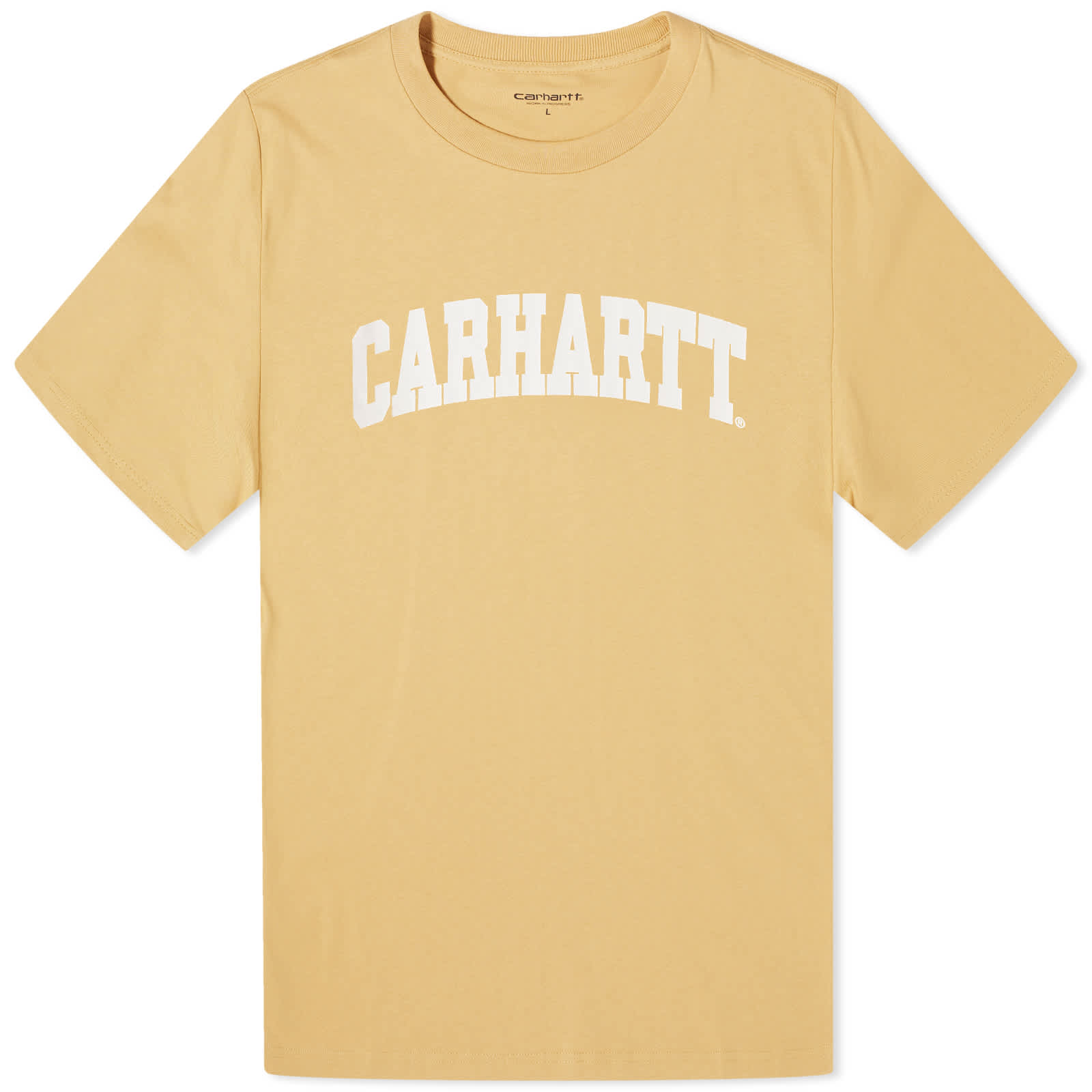 Футболка Carhartt Wip University, цвет Bourbon & White футболка carhartt wip university цвет bourbon