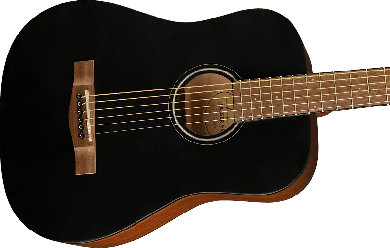 

Акустическая гитара 2021 Fender FA-15 3/4 Scale Steel with Gig Bag - Black Finish - Authorized Dealer