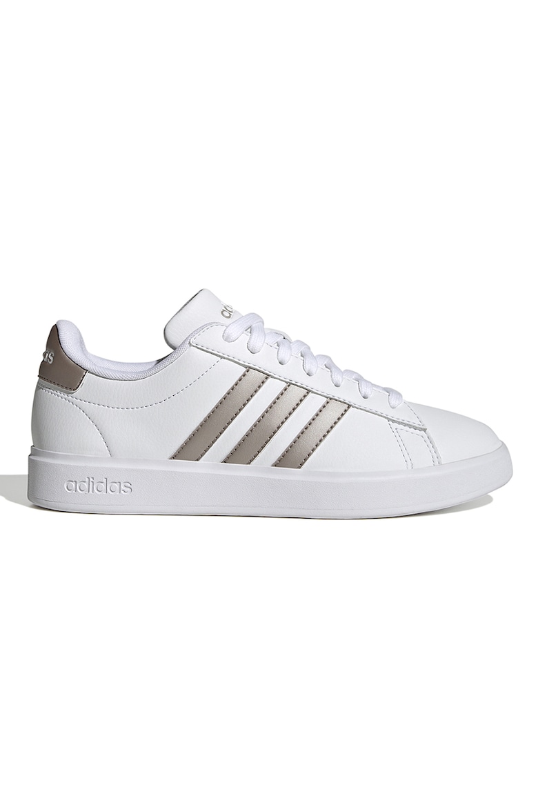 Туфли Grand Court 2 0 из экокожи Adidas Sportswear, белый кроссовки adidas sportswear grand court 2 0 adidas белый