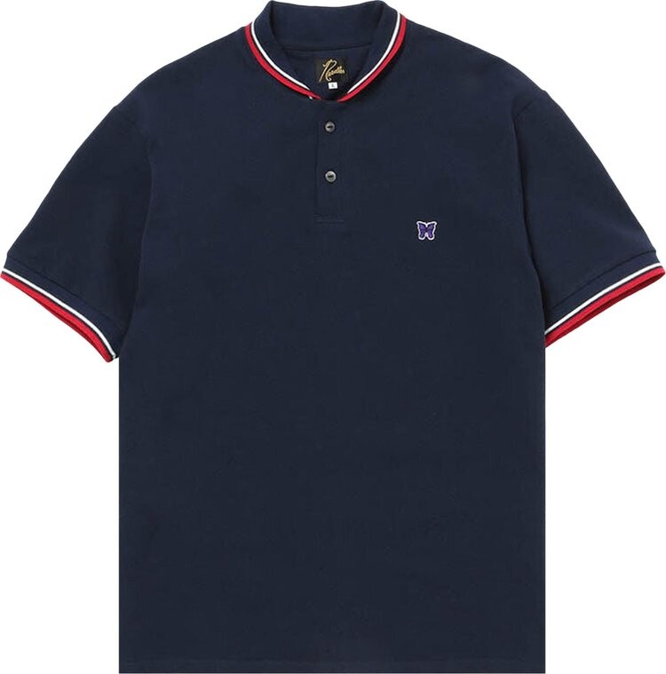 

Поло Needles Shawl Collar Short-Sleeve 'Navy', синий