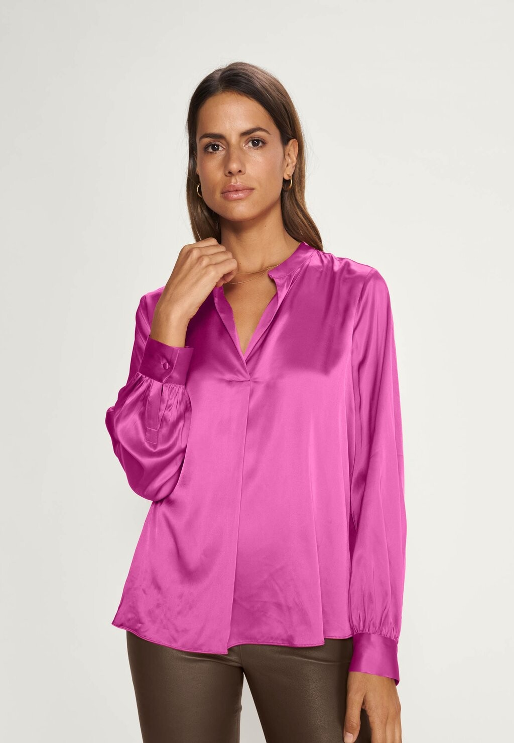 

Блузка Mos Mosh ENFA BLOUSE, цвет vivid viola