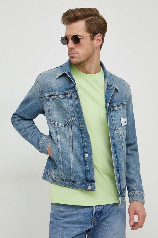

Джинсовая куртка Calvin Klein Jeans, темно-синий