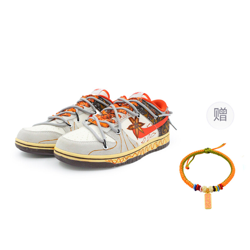 

Кроссовки Nike Dunk Skateboarding Shoes Unisex Low-top White, белый