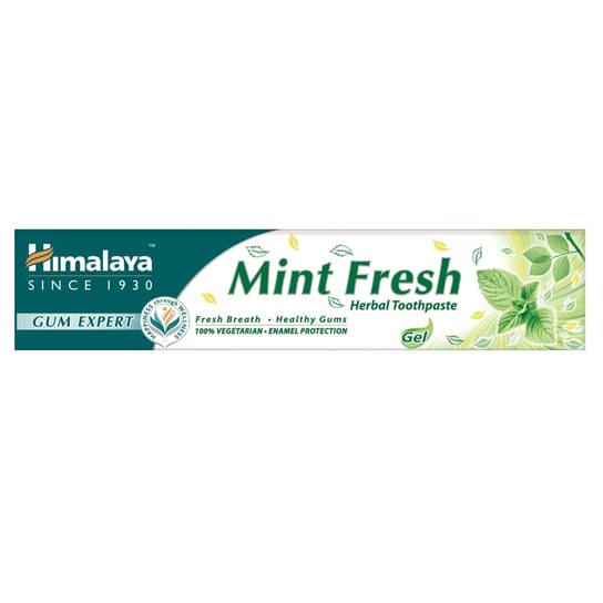 цена Гель-паста на травах, освежающая дыхание, Mint Fresh, 75мл Himalaya, Gum Expert
