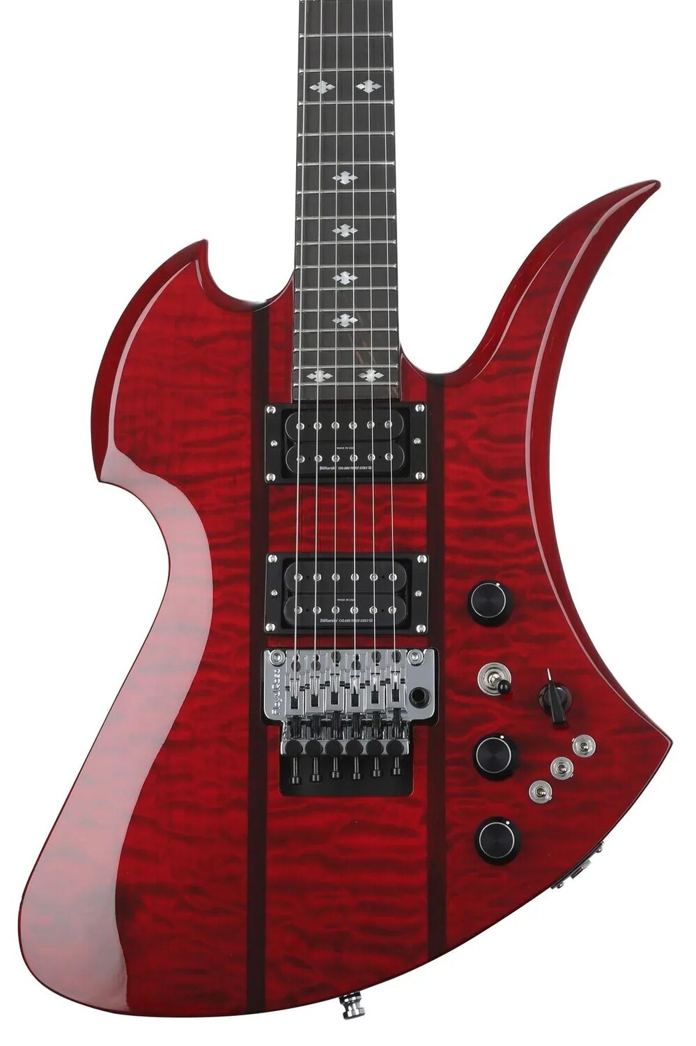 

ДО Н.Э. Rich Mockingbird Legacy ST с электрогитарой Floyd Rose — Trans Red