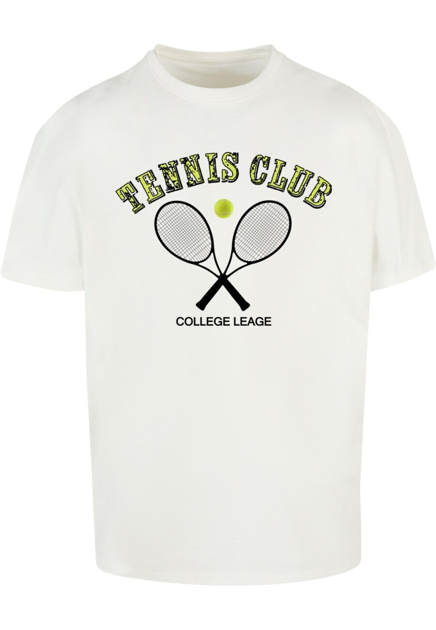 

Футболка Merchcode TENNIS CLUB, белый