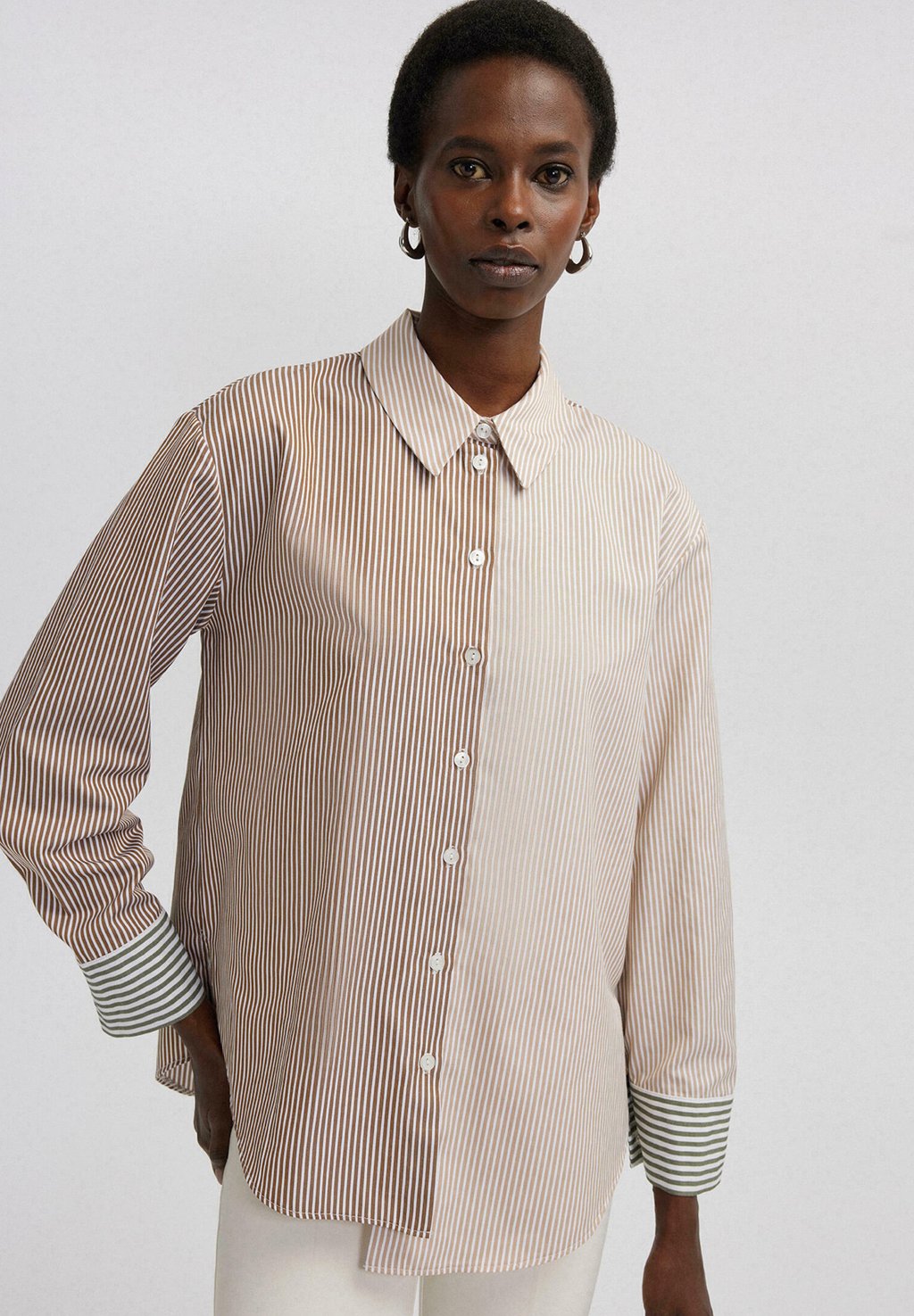 Блузка-рубашка COLORFUL STRIPED Touché Privé, цвет multi-colored