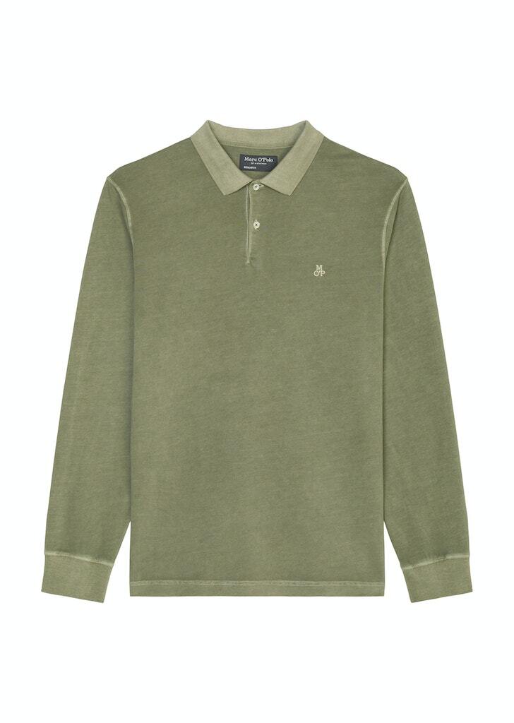 

Лонгслив Marc O'Polo Langarmshirt, оливковый