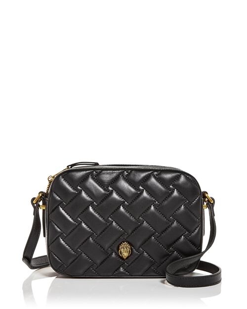 

Кожаная сумка через плечо Kensington KURT GEIGER LONDON, цвет Black