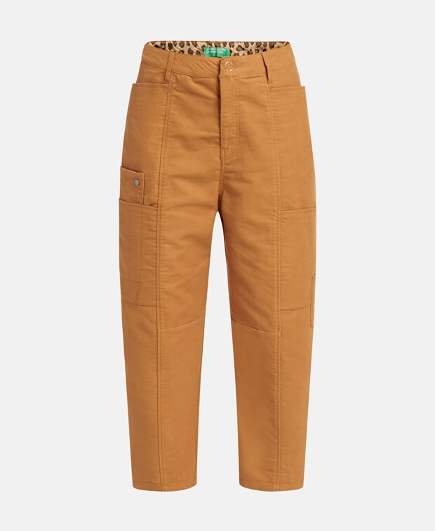 

Повседневные брюки United Colors of Benetton, кэмел