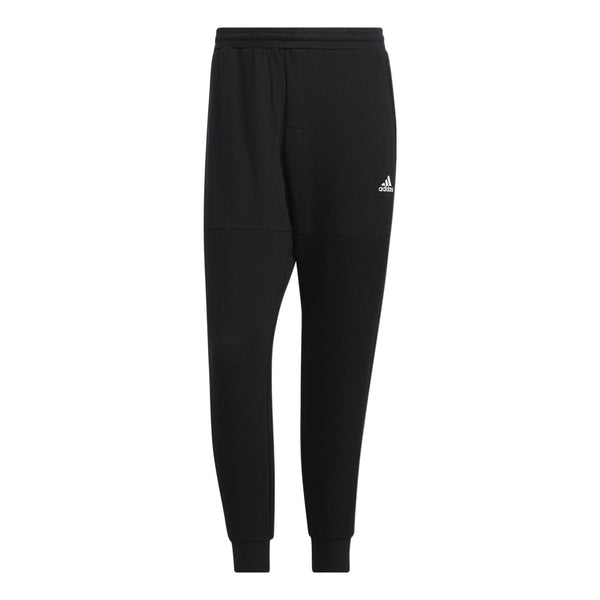 Спортивные штаны Men's adidas Solid Color Knit Bundle Feet Sports Pants/Trousers/Joggers Black, черный