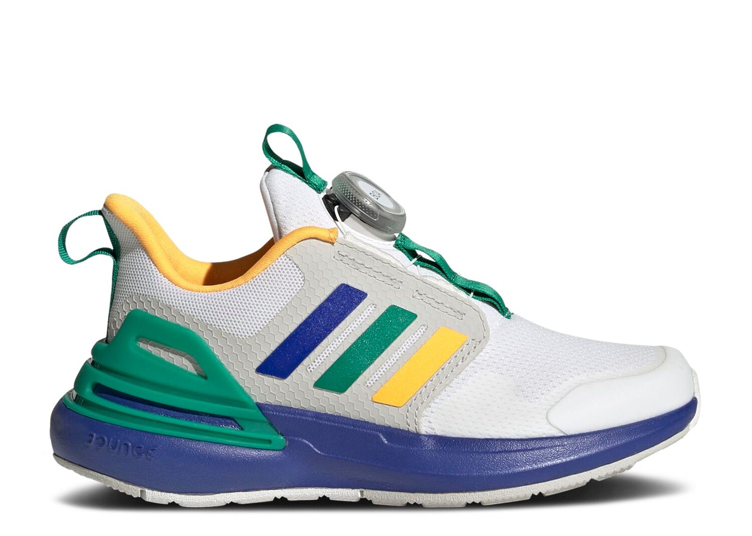 

Кроссовки adidas Rapidasport Bounce Boa J 'White Blue Green', белый