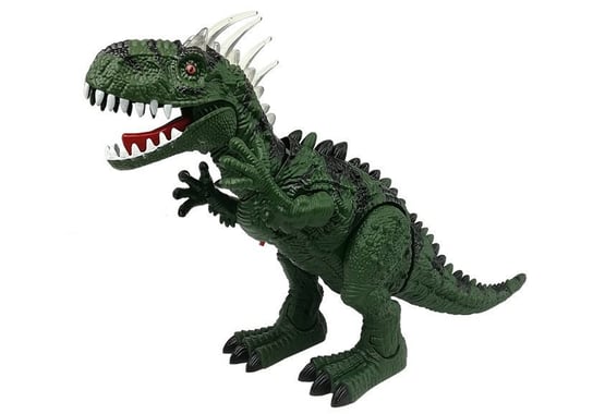 Зеленый динозавр на батарейках Po Lean Toys набор фигурок динозавров режим lean toys