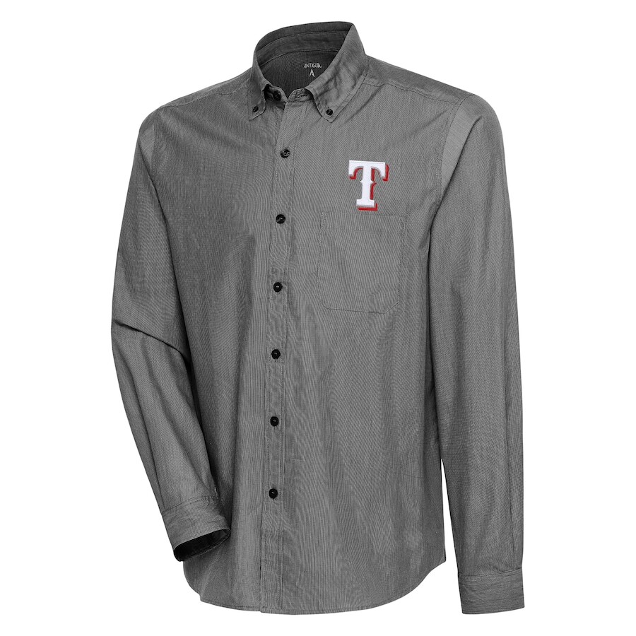 

Рубашка Antigua Texas Rangers, черный